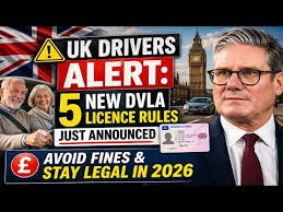 UK driver using an online service to manage a driving licence and vehicle registration